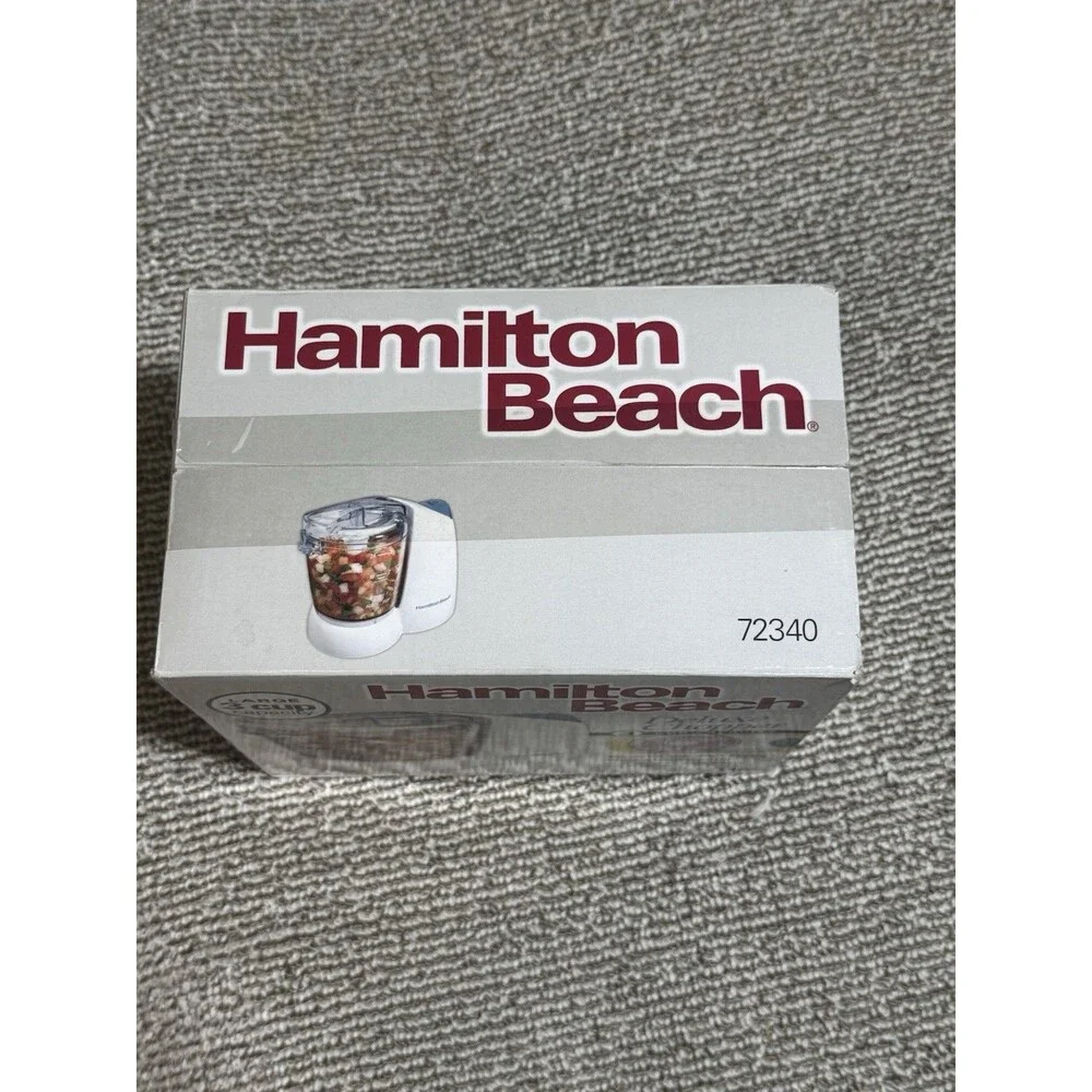 NEW Hamilton Beach Deluxe Chopper 3-cup 72340 New In box